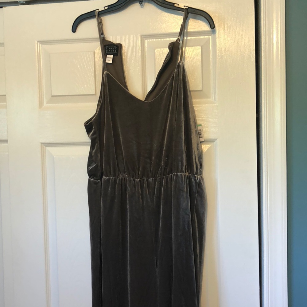 Velvet jumpsuit